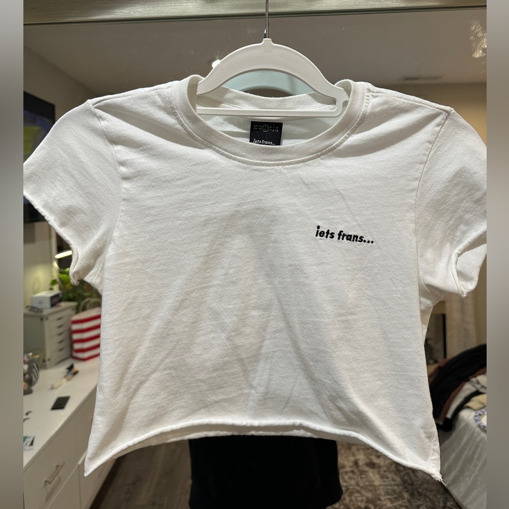 Iets Frans Crop Top🤍